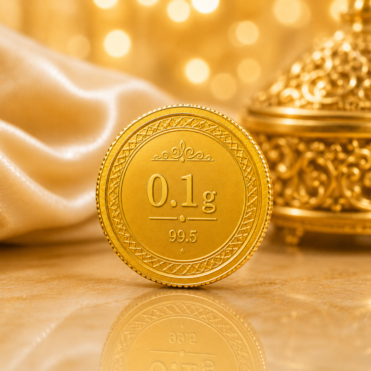0.1 Gram Gold Coin (99.5%)