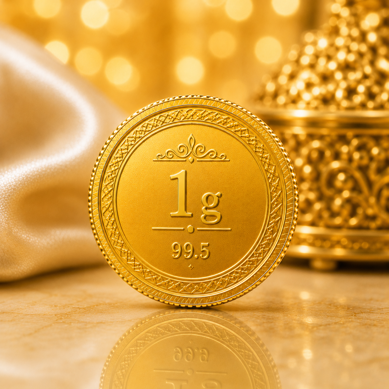 1 Gram Gold Coin (99.5%)
