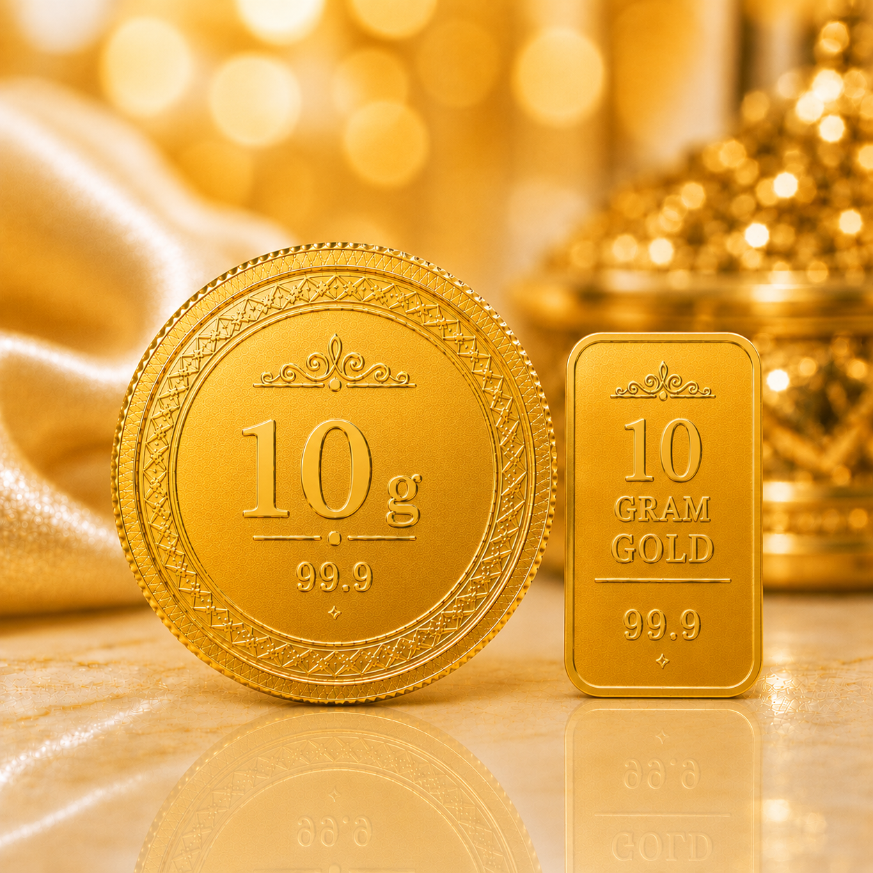 10 Gram Gold Coin (99.9%)