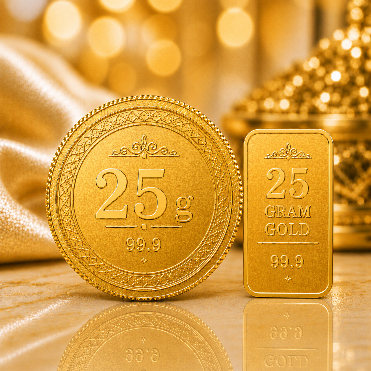 25 Gram Gold Coin (99.9%)