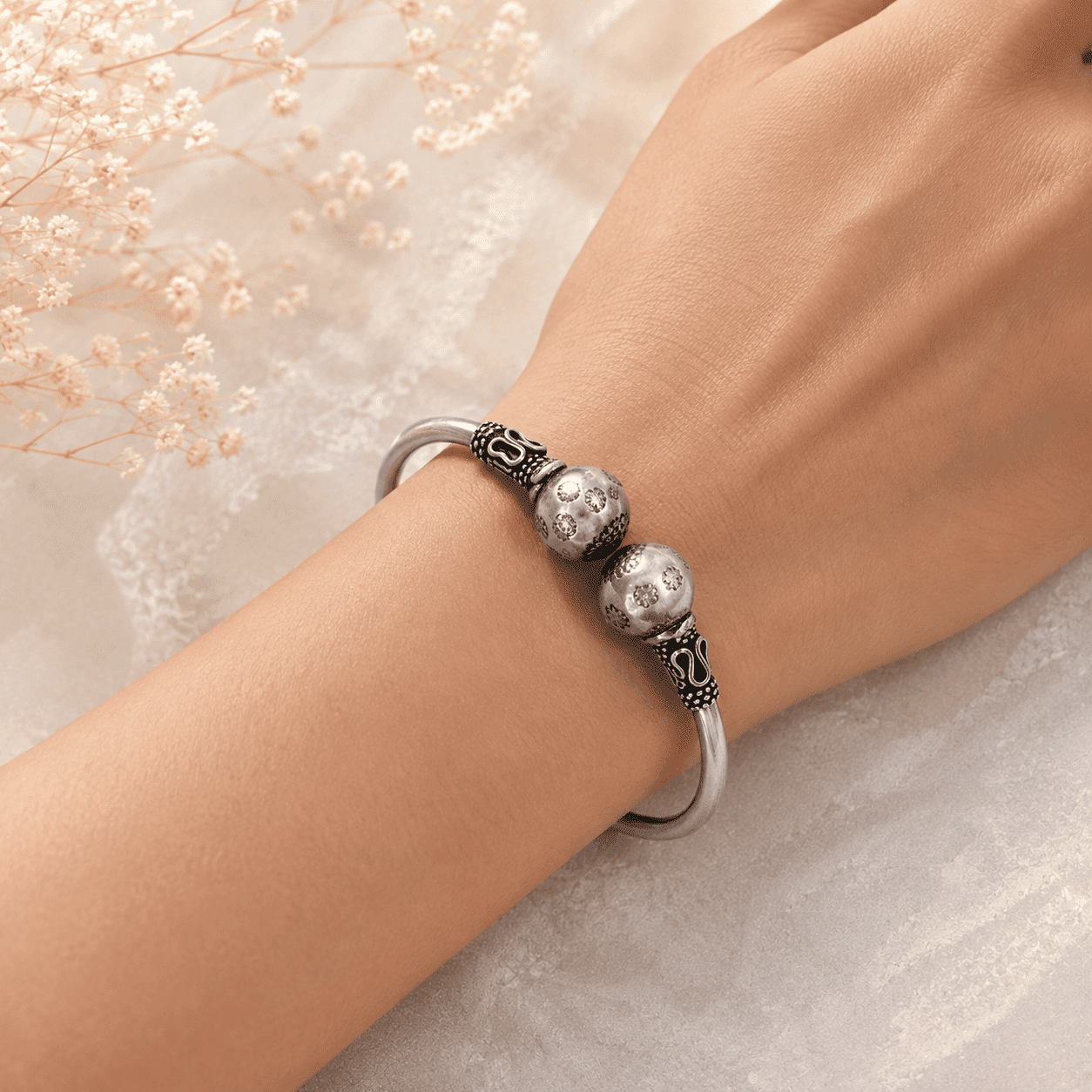 Ladies Silver Kada photo 2
