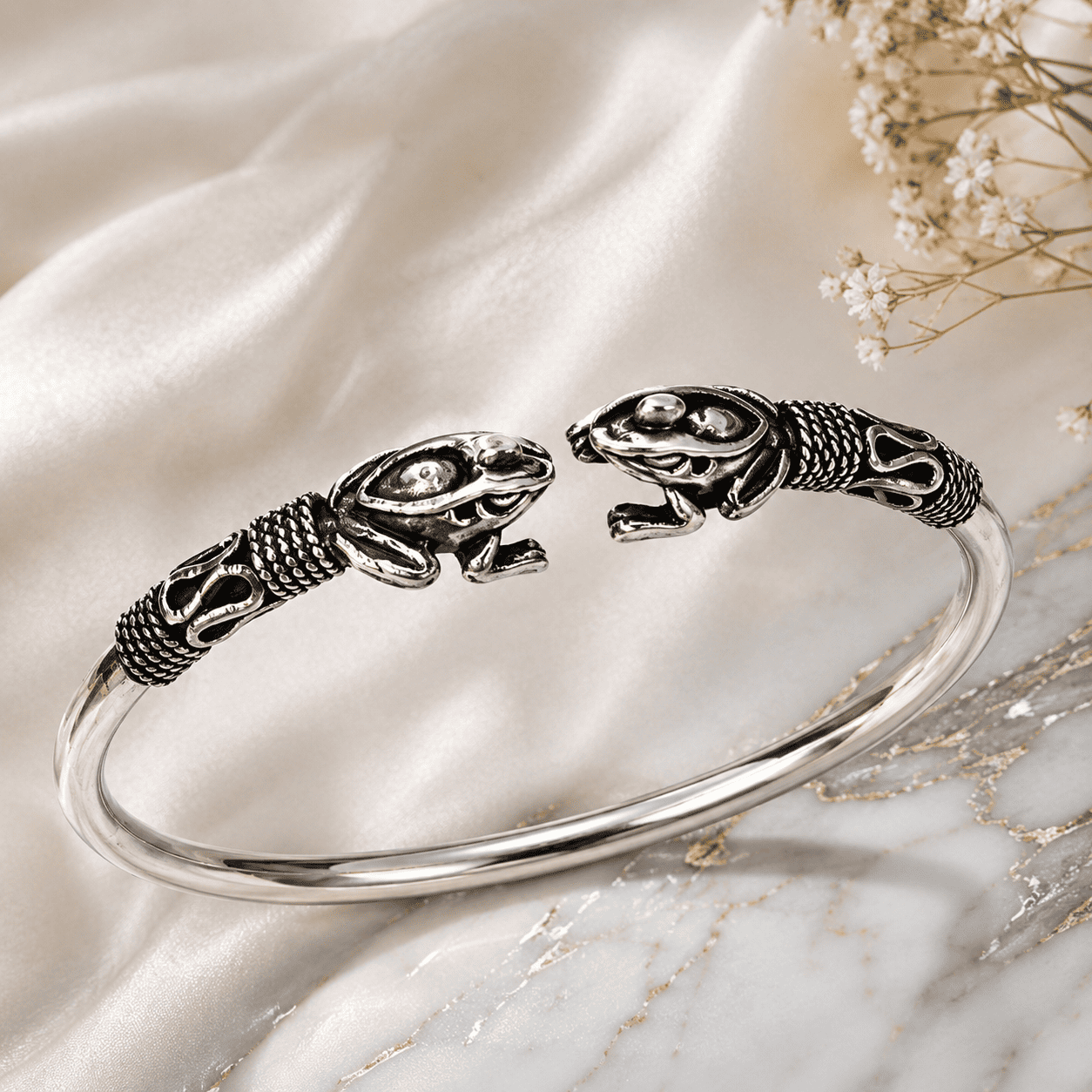 Ladies Silver Kada
