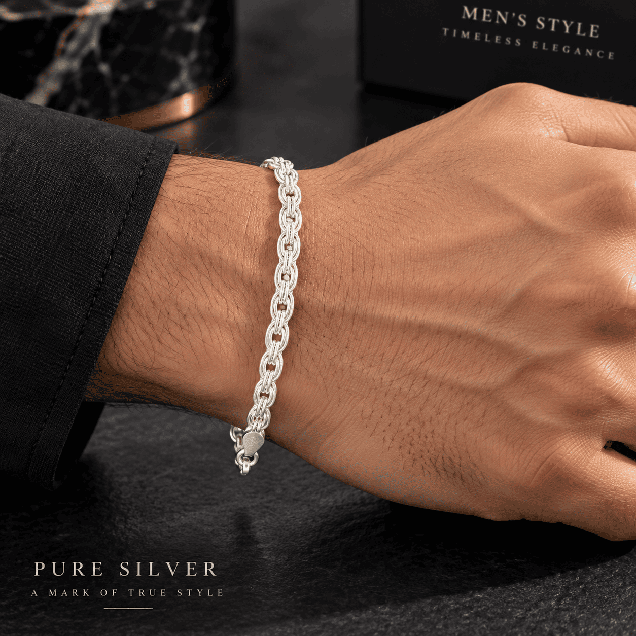 Men’s Silver Bracelet