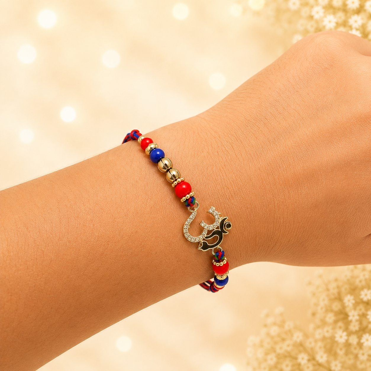 ॐ Om design RAKHI photo 2