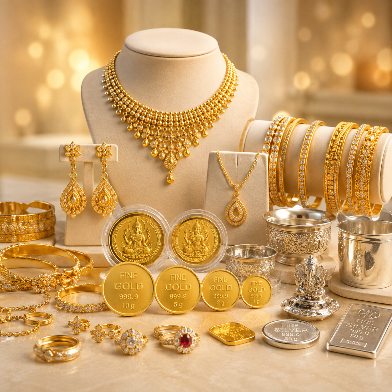 Shree Kanku Jewellers showroom in Kanjurmarg
