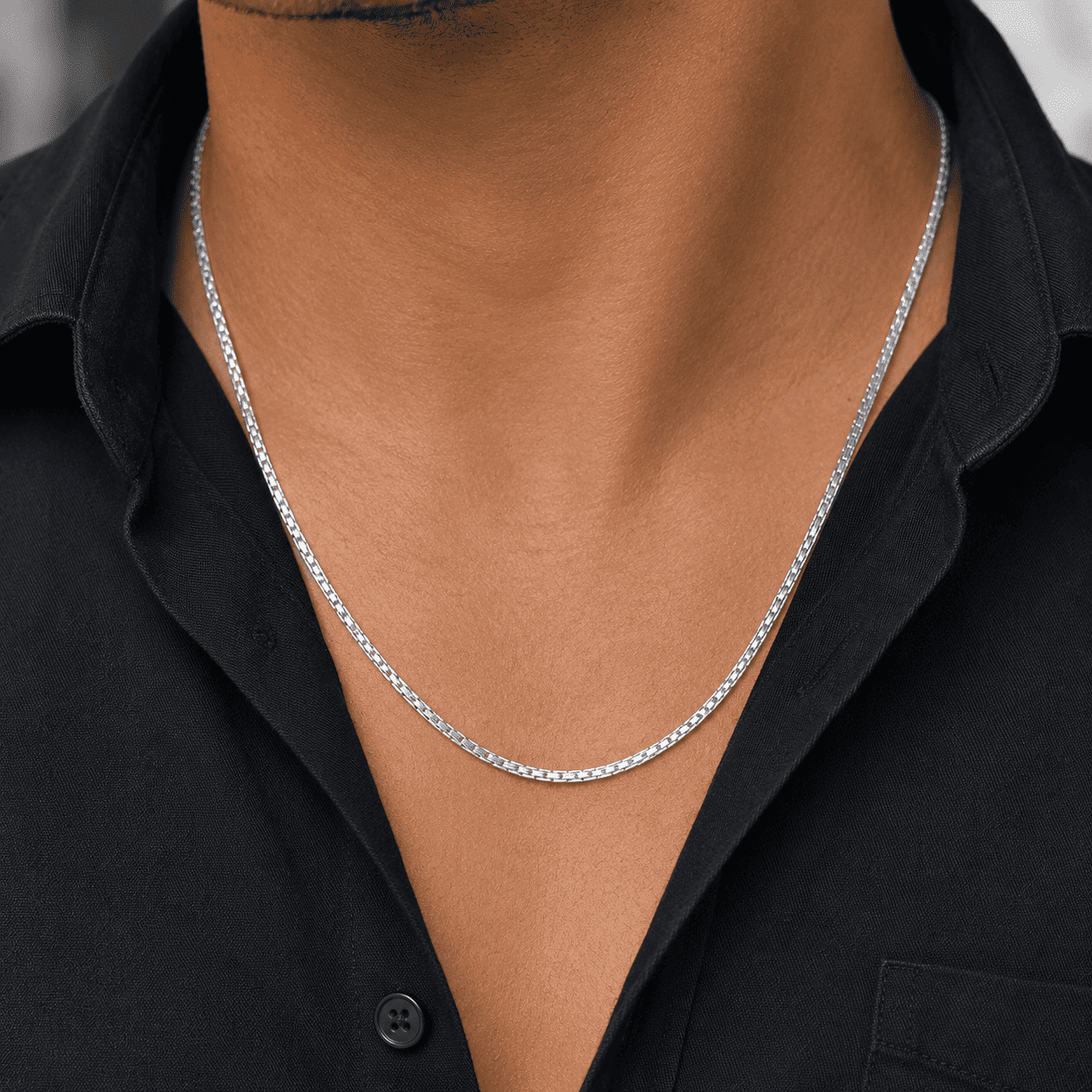 Men’s Silver Chain photo 2