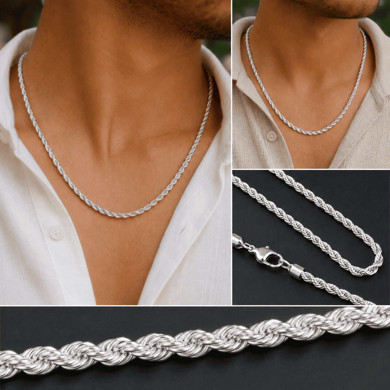 Men’s Silver Chain photo 2